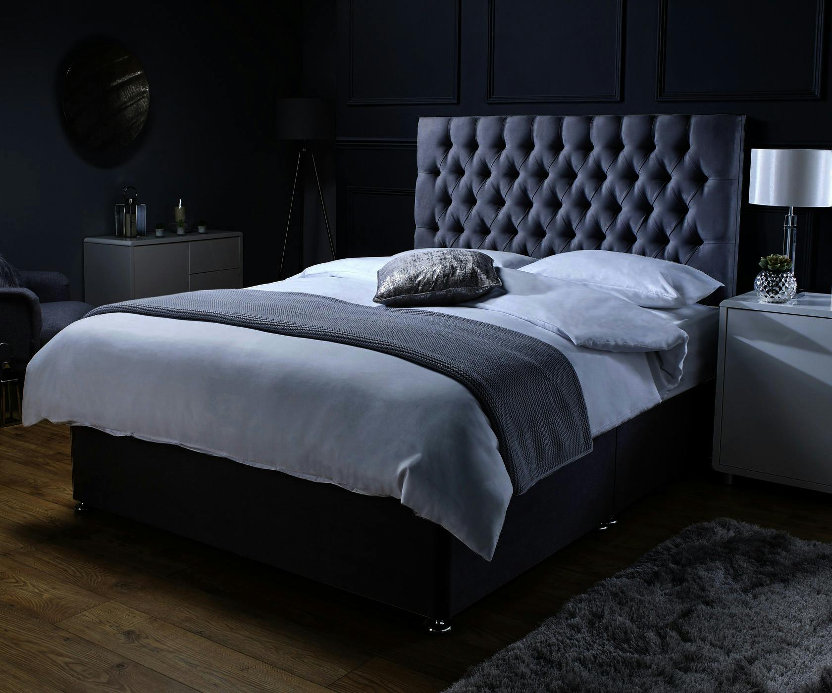 Mccloud bumper suede on sale divan bed